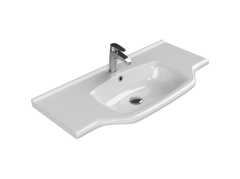 Turkuaz Seramik Cerastyle New Classic Etajerli Lavabo 100x48cm