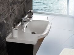 Turkuaz Seramik Cerastyle New Classic Etajerli Lavabo 65x48cm