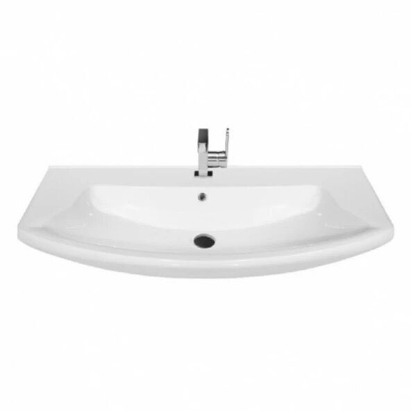 Turkuaz Seramik Cerastyle Evita Etajerli Lavabo 110X55cm