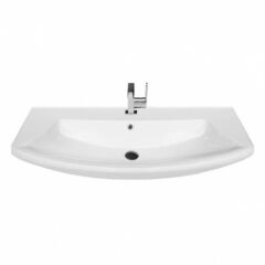 Turkuaz Seramik Cerastyle Evita Etajerli Lavabo 110X55cm